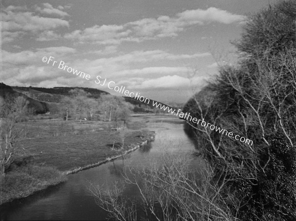 RIVER BLACKWATER FROM BRIDGE